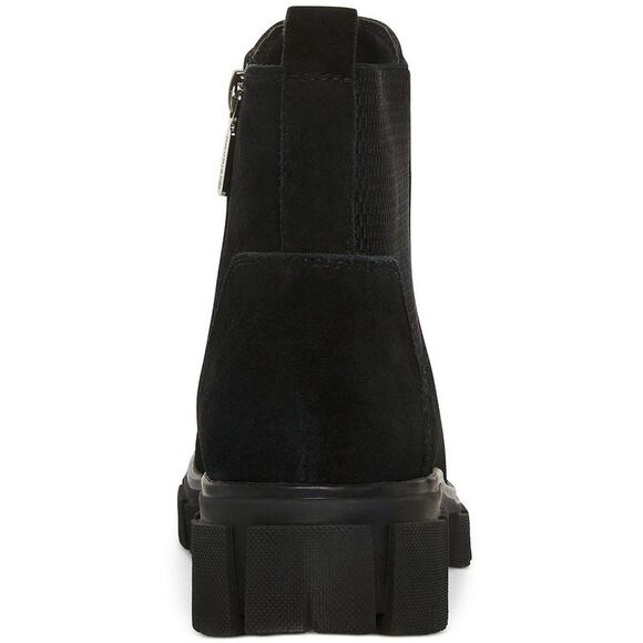 Aqua College Womens Priya Black Suede Waterproof Chelsea Boots Shoes NWT - Picture 3 of 3